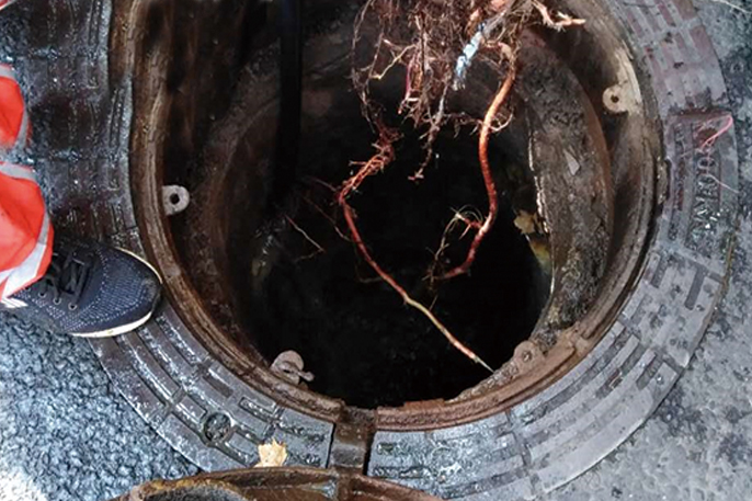 三家镇管道预处理